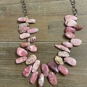 Custom Handmade Stone necklace,